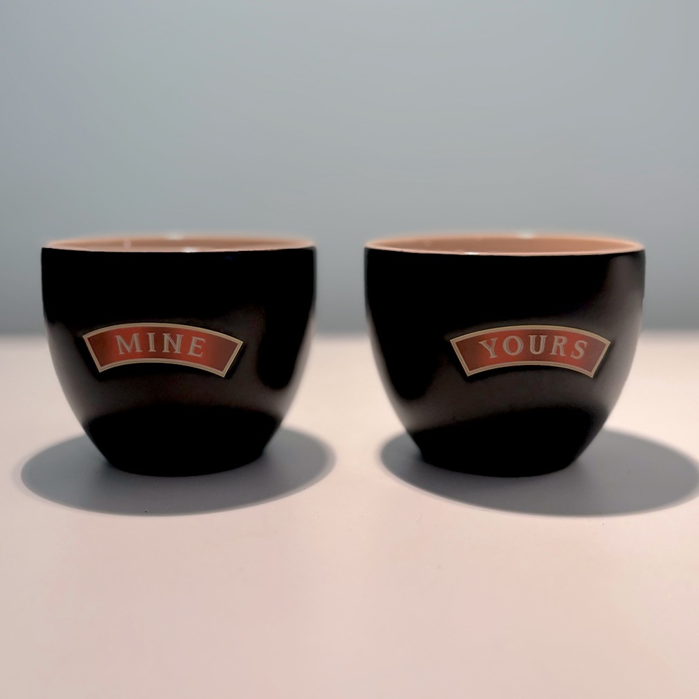 Baileys Irish Cream "Mine" and "Yours" Set